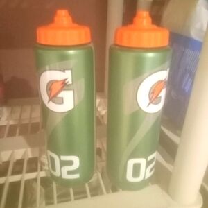 Gatorade water bottles